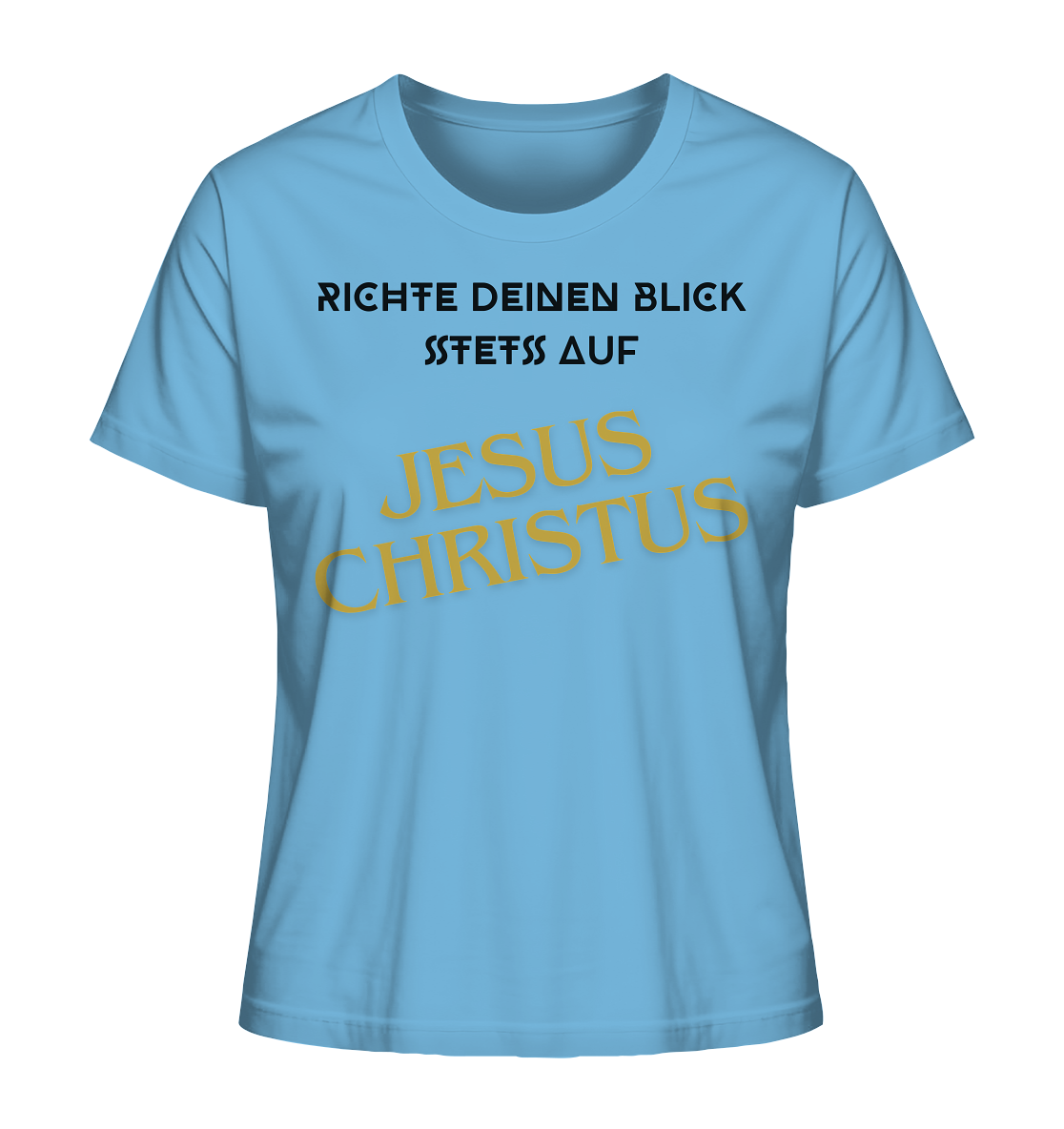Richte dein blick - Ladies Organic Shirt
