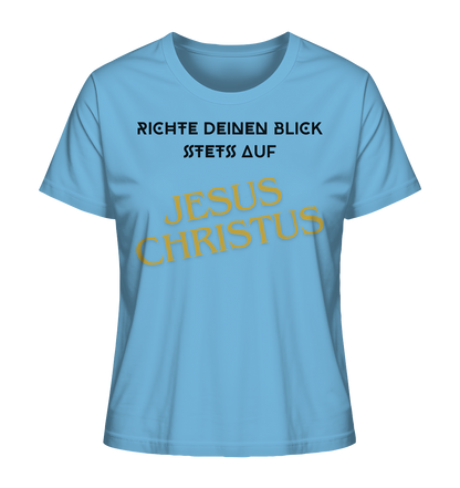 Richte dein blick - Ladies Organic Shirt