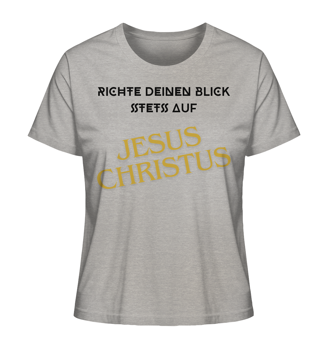 Richte dein blick - Ladies Organic Shirt