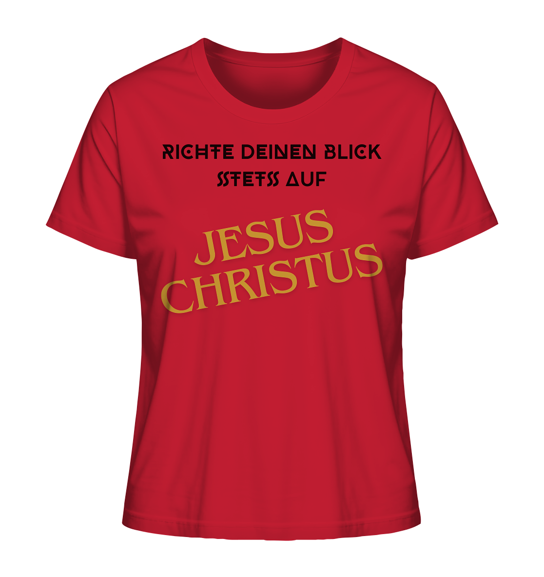 Richte dein blick - Ladies Organic Shirt