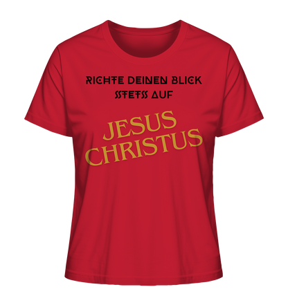 Richte dein blick - Ladies Organic Shirt