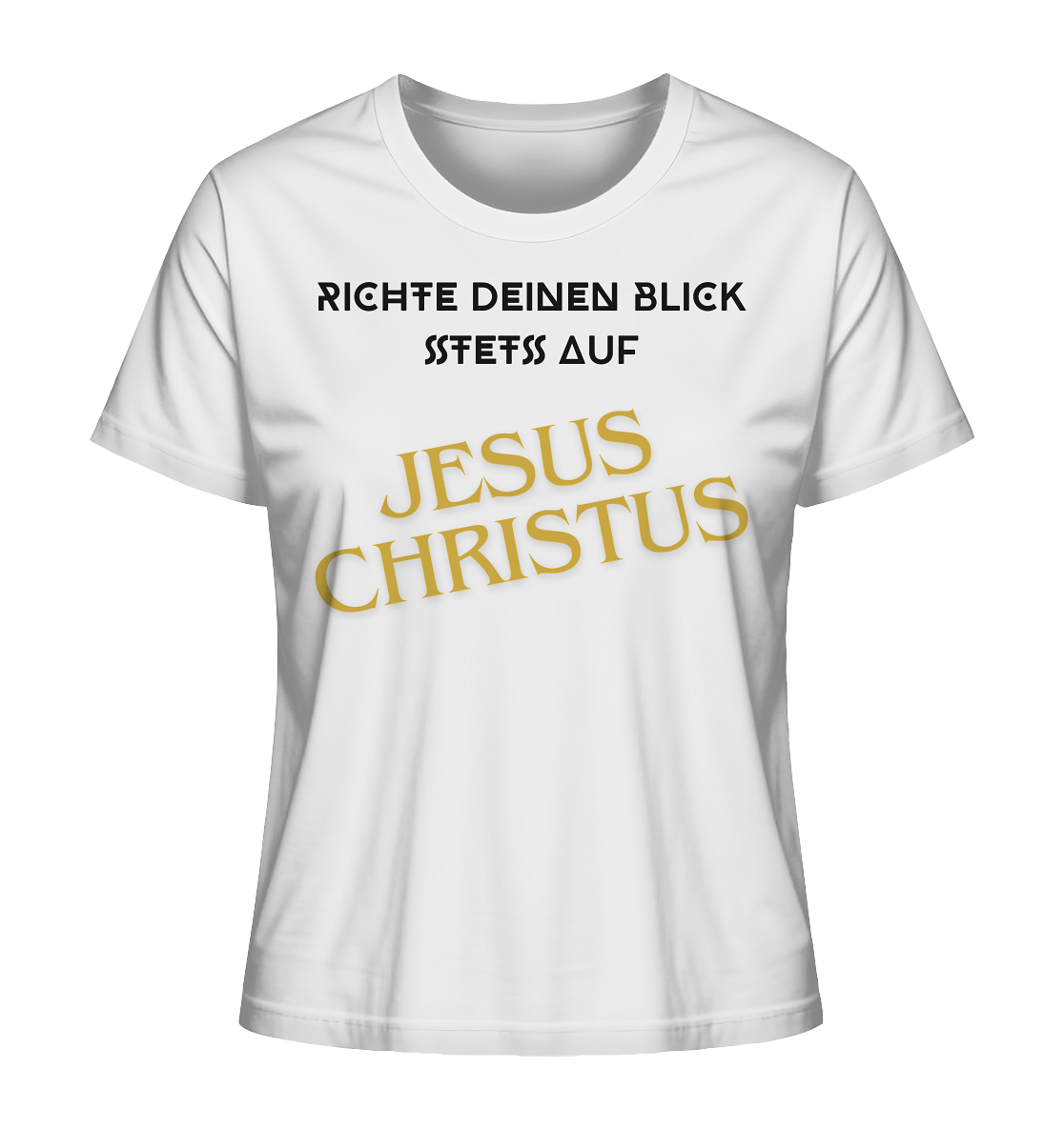 Richte dein blick - Ladies Organic Shirt