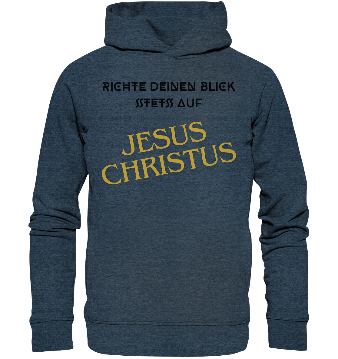 Richte dein blick - Organic Fashion Hoodie