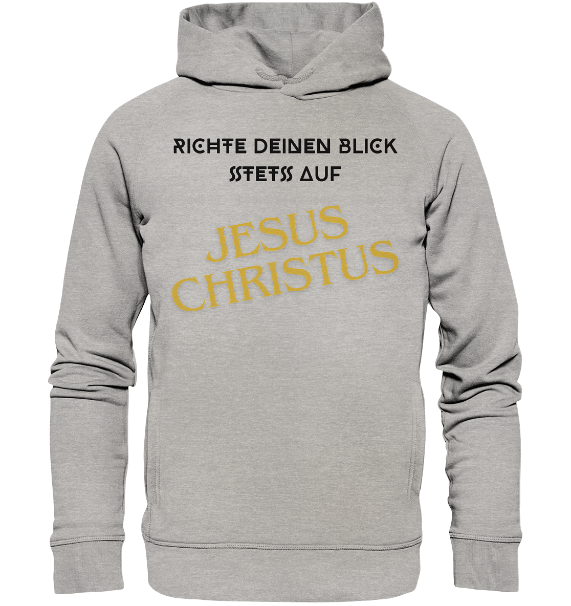Richte dein blick - Organic Fashion Hoodie