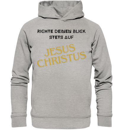 Richte dein blick - Organic Fashion Hoodie