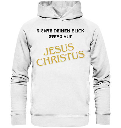 Richte dein blick - Organic Fashion Hoodie