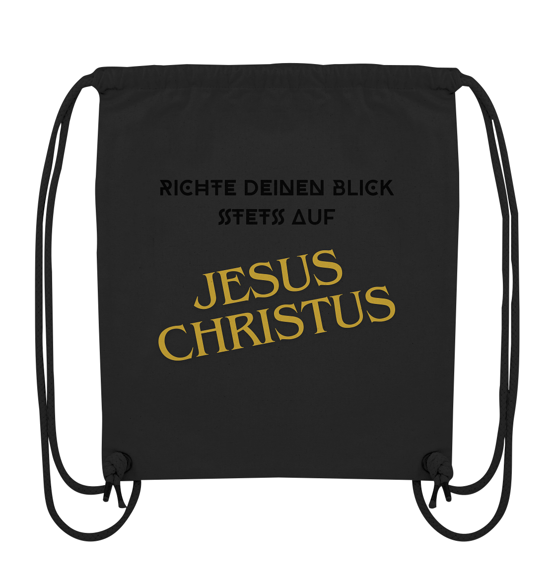 Richte dein blick - Organic Gym-Bag