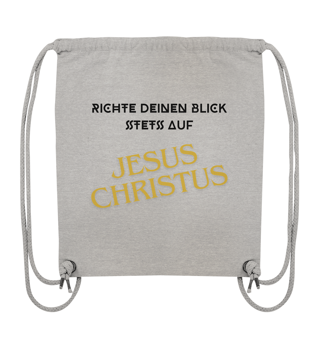 Richte dein blick - Organic Gym-Bag