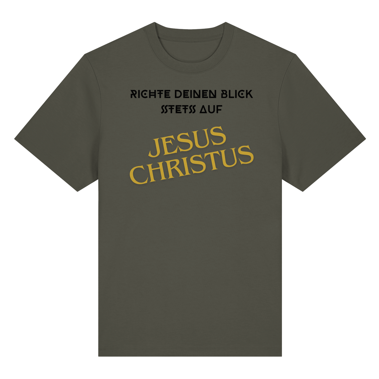 Richte dein blick - Organic Heavy T-Shirt