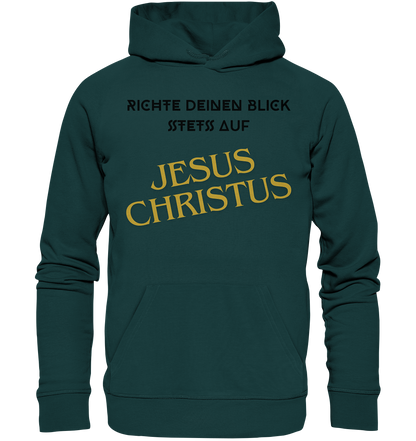 Richte dein blick - Organic Hoodie