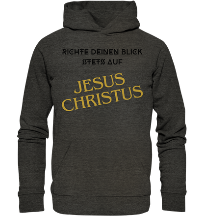 Richte dein blick - Organic Hoodie