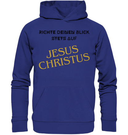 Richte dein blick - Organic Hoodie