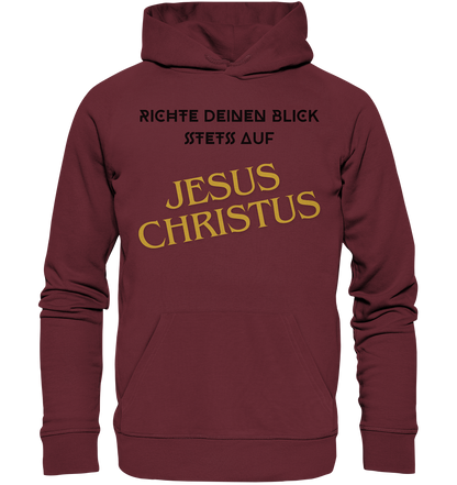 Richte dein blick - Organic Hoodie