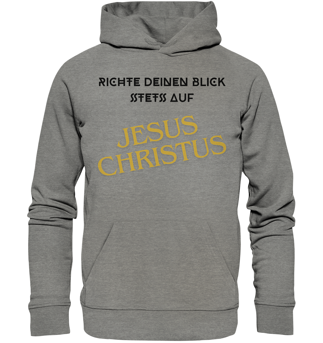 Richte dein blick - Organic Hoodie