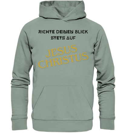 Richte dein blick - Organic Hoodie