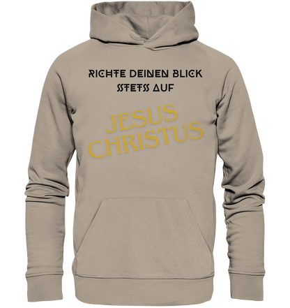 Richte dein blick - Organic Hoodie