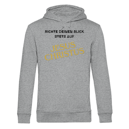 Richte dein blick - Organic Hoodie B&C
