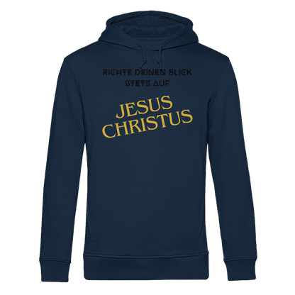 Richte dein blick - Organic Hoodie B&C