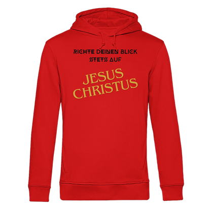 Richte dein blick - Organic Hoodie B&C