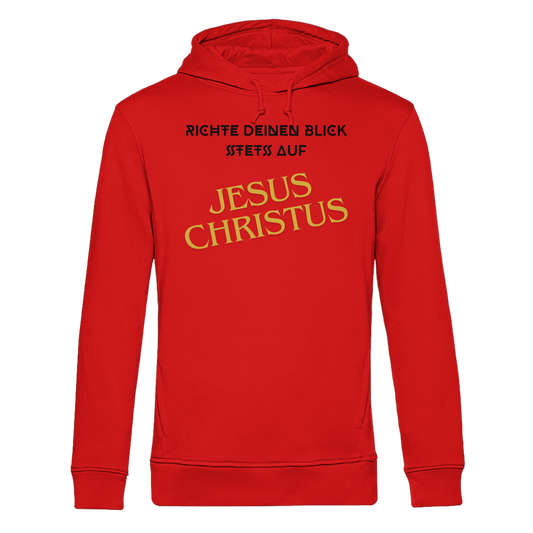 Richte dein blick - Organic Hoodie B&C