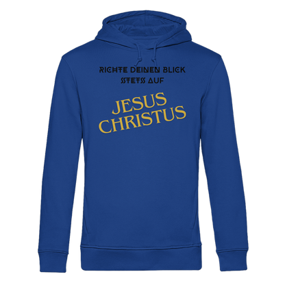 Richte dein blick - Organic Hoodie B&C