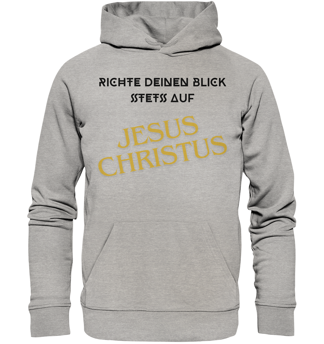 Richte dein blick - Organic Hoodie