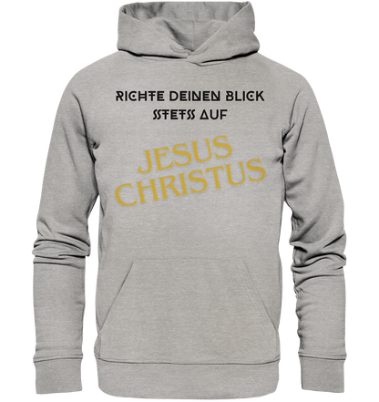 Richte dein blick - Organic Hoodie