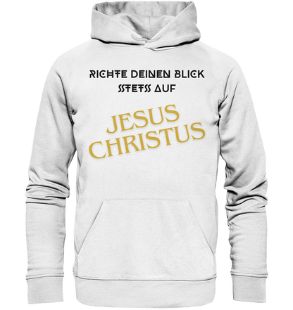 Richte dein blick - Organic Hoodie