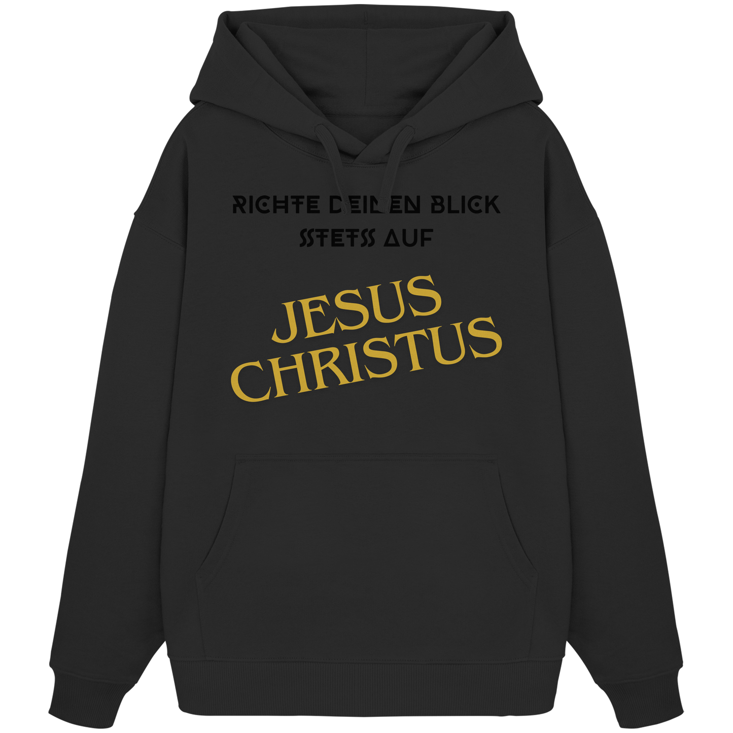 Richte dein blick - Organic Oversize Hoodie