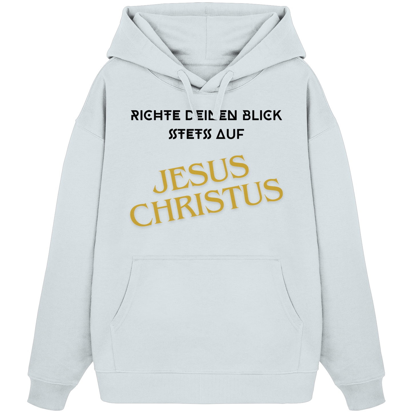 Richte dein blick - Organic Oversize Hoodie