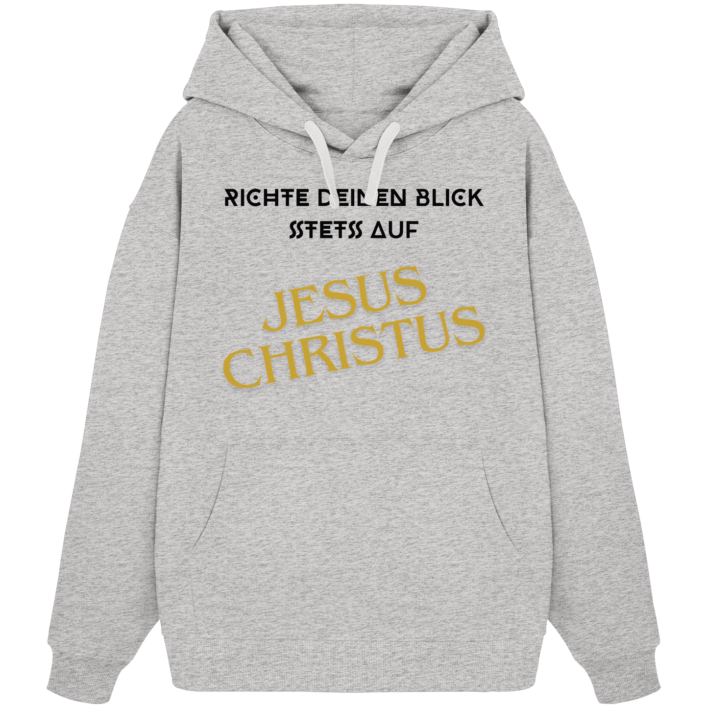 Richte dein blick - Organic Oversize Hoodie