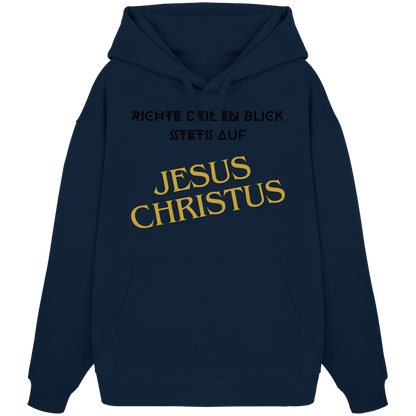 Richte dein blick - Organic Oversize Hoodie