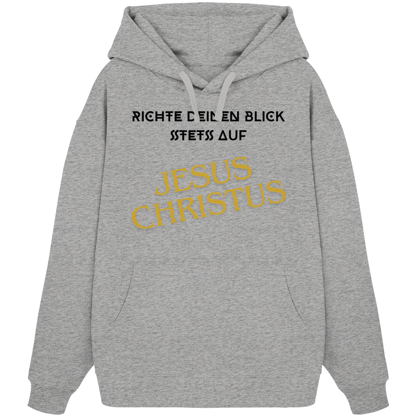 Richte dein blick - Organic Oversize Hoodie