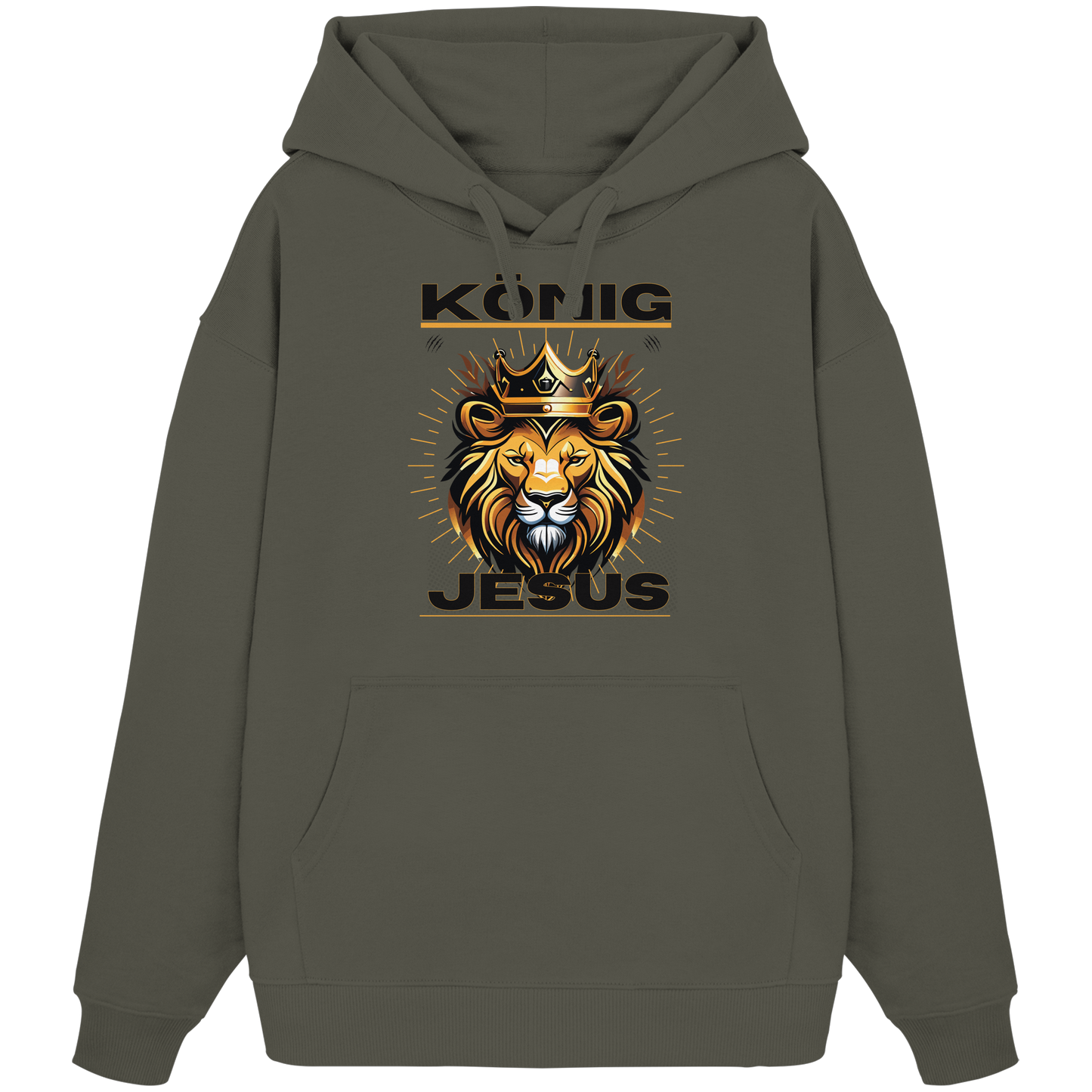 König Jesus - Organic Oversize Hoodie