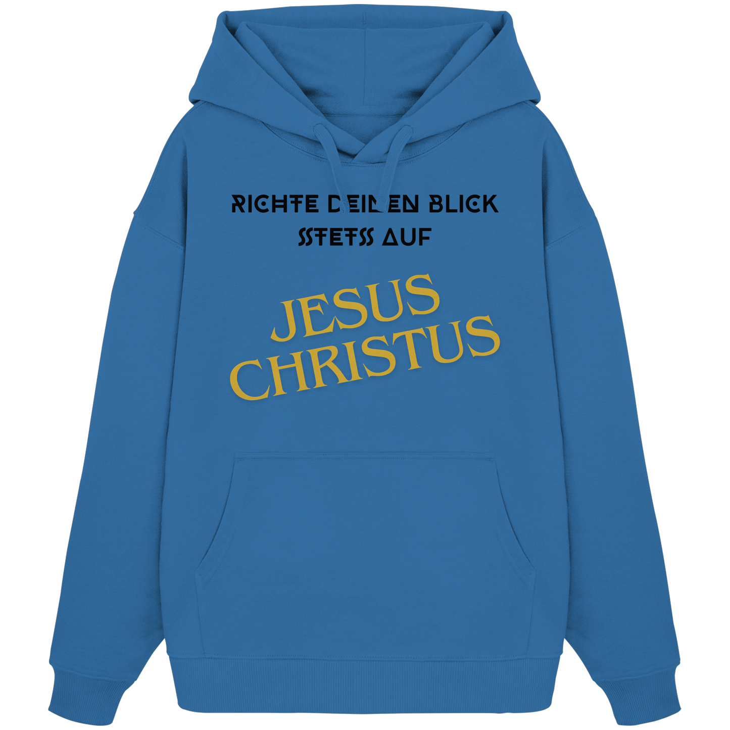 Richte dein blick - Organic Oversize Hoodie