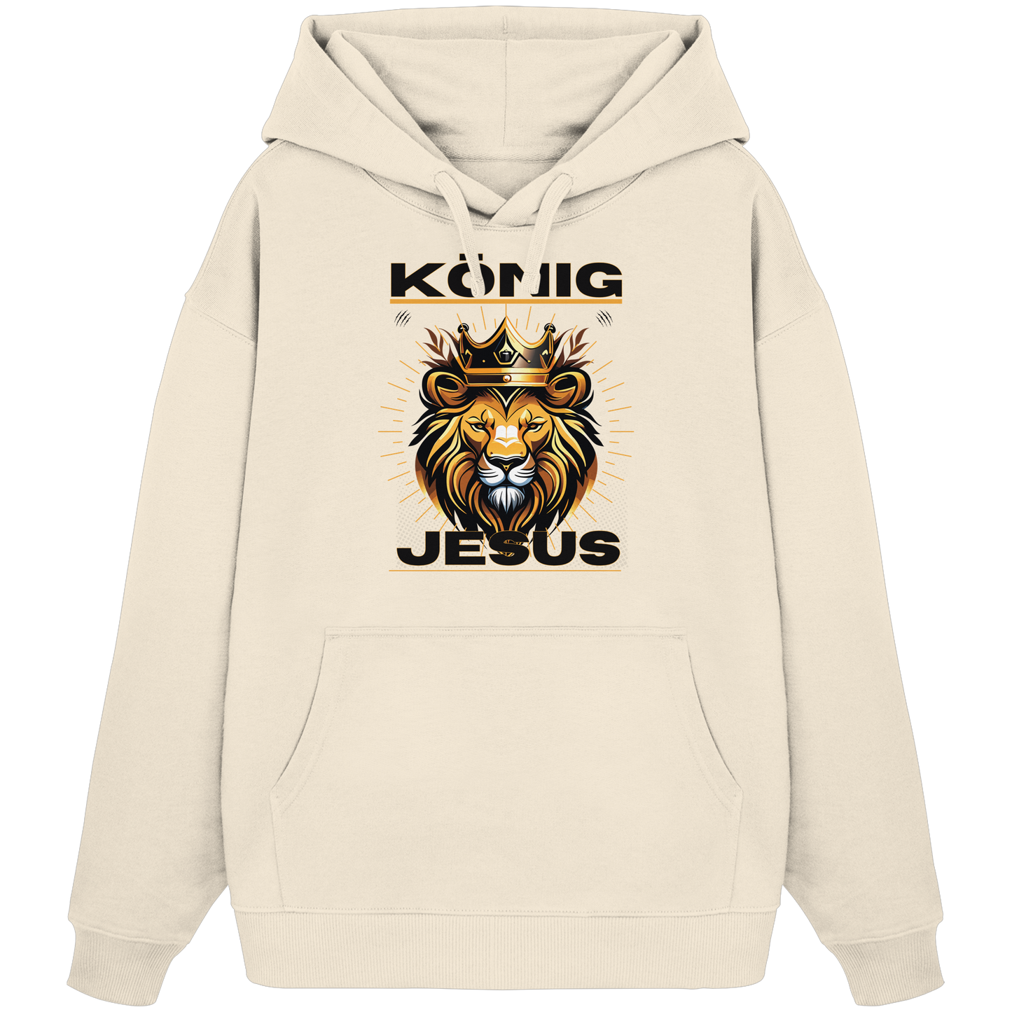 König Jesus - Organic Oversize Hoodie