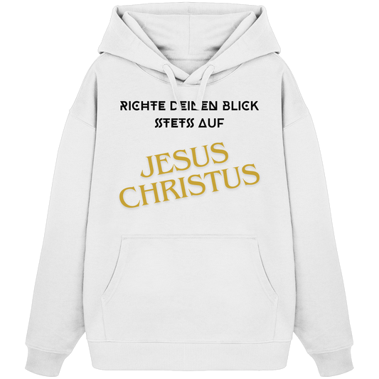 Richte dein blick - Organic Oversize Hoodie