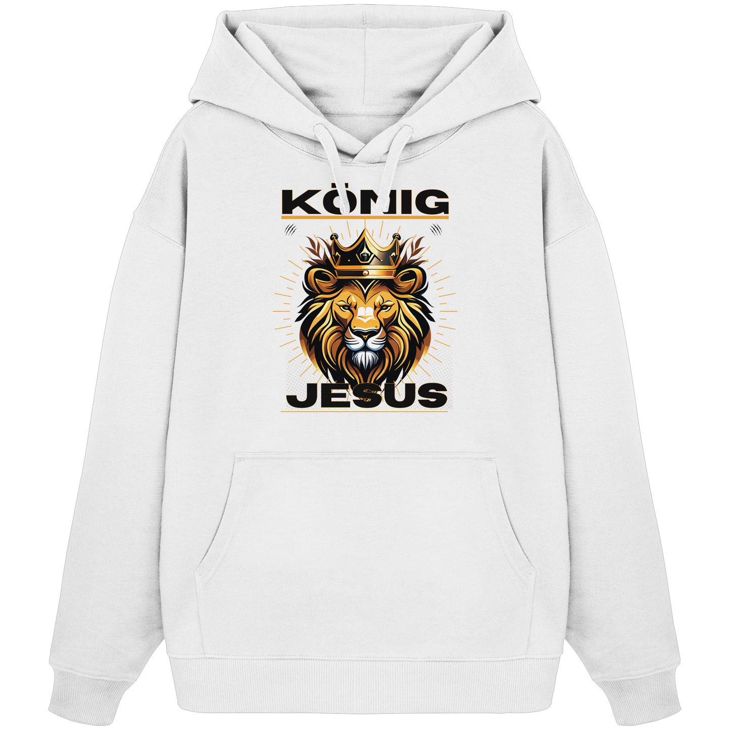 König Jesus - Organic Oversize Hoodie