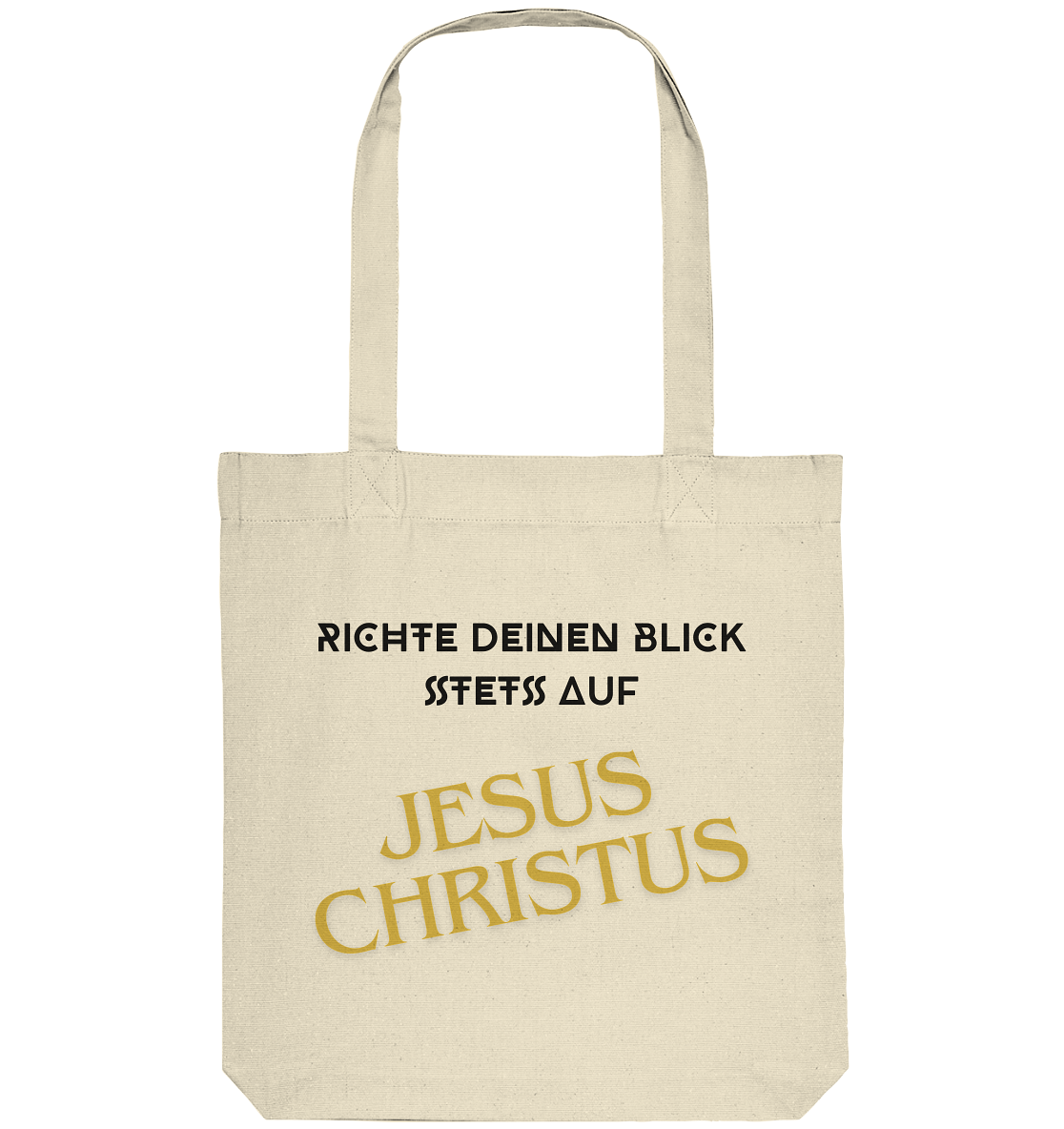 Richte dein blick - Organic Tote-Bag