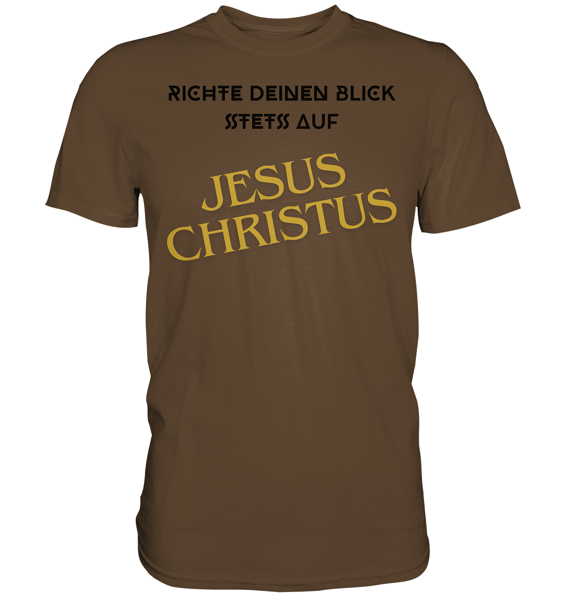 Richte dein blick - Premium Classic T-Shirt