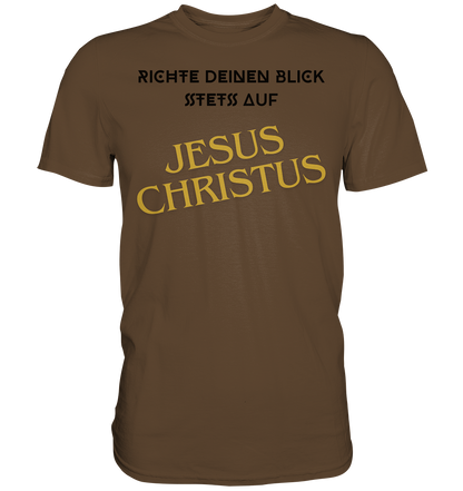 Richte dein blick - Premium Classic T-Shirt