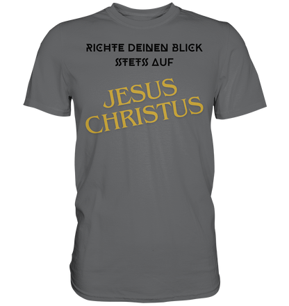 Richte dein blick - Premium Classic T-Shirt