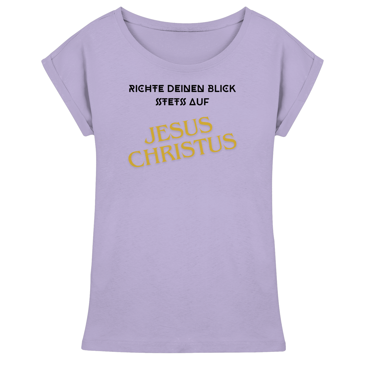 Richte dein blick - Womens Extended Shoulder T-Shirt