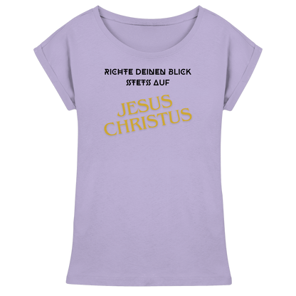 Richte dein blick - Womens Extended Shoulder T-Shirt