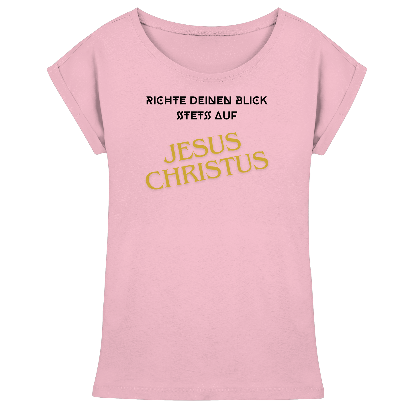 Richte dein blick - Womens Extended Shoulder T-Shirt