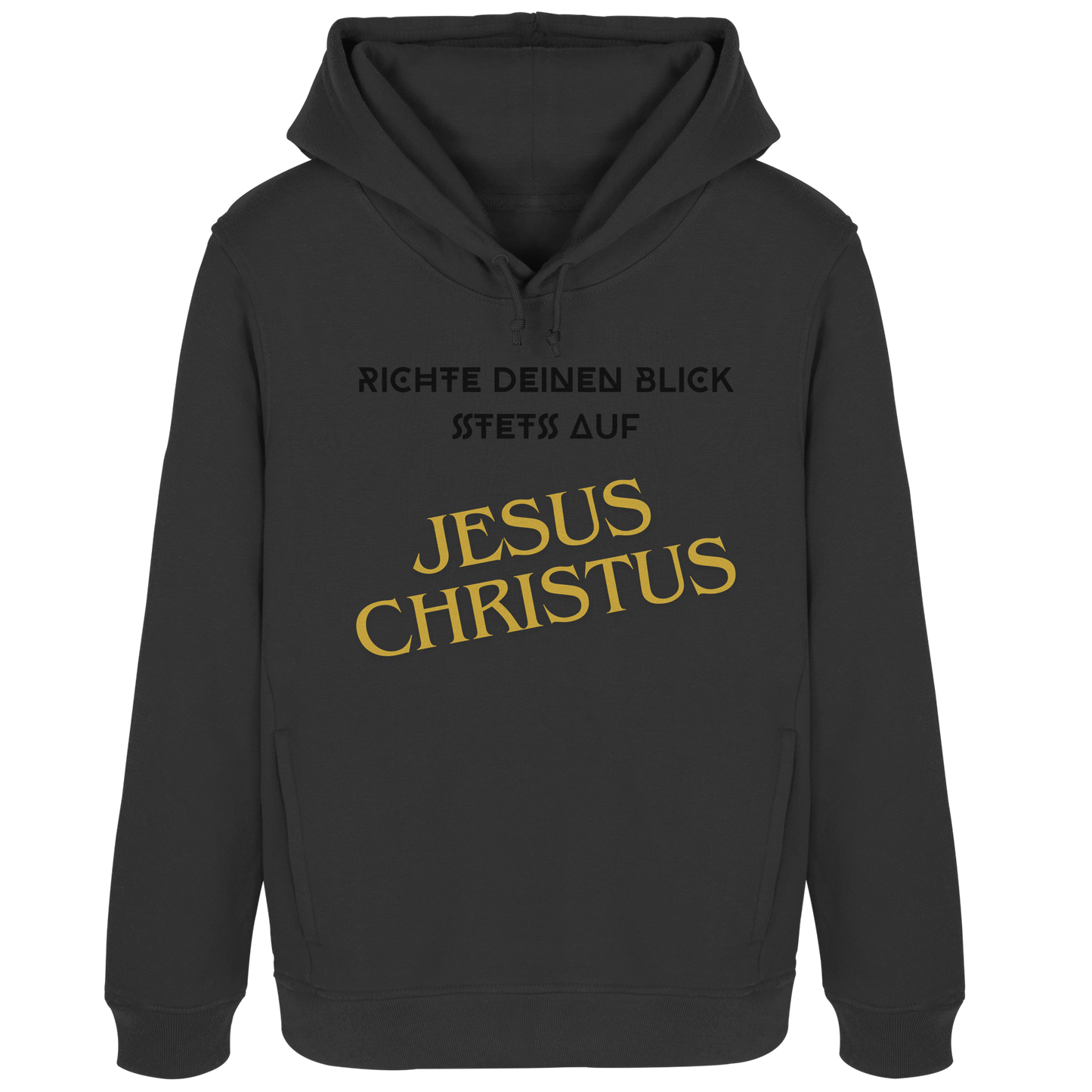 Richte dein blick - Womens Organic Hoodie B&C
