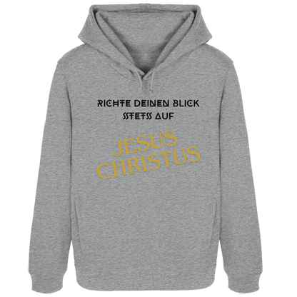 Richte dein blick - Womens Organic Hoodie B&C