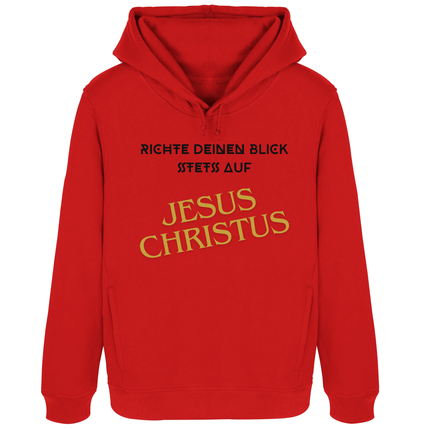 Richte dein blick - Womens Organic Hoodie B&C